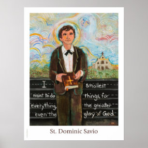 St. Dominic Savio Poster