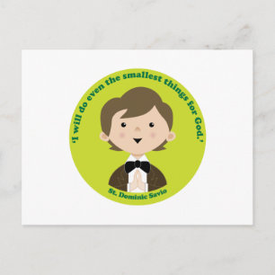 St. Dominic Savio Vykort