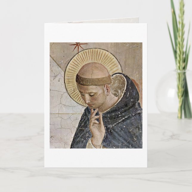 St Dominic vid Fra Angelico Kort (Framsida)