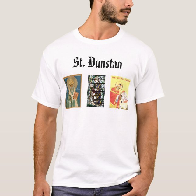 St Dunstan, St. Dunstan, St. Dunstan Tee Shirt (Framsida)