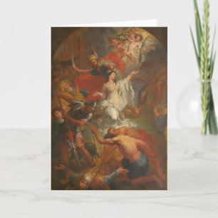 St. Dymphna Catholic Prayer Alzheimer Anxiety Kort