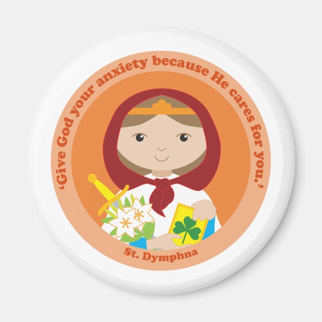 St. Dymphna Magnet (Framsidan)