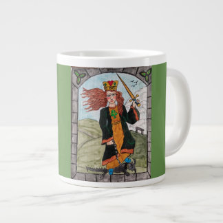 St Dymphna, Patron Saint of Mental Afflications Jumbo Mugg