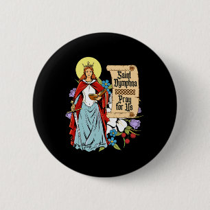 St Dymphna Purity Lily Patron Saint Mental Health Knapp
