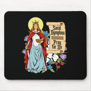 St Dymphna Purity Lily Patron Saint Mental Health Musmatta