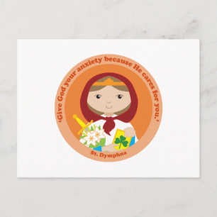 St. Dymphna Vykort