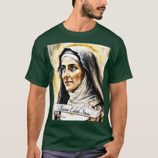 St Edith Stein Catholic Church Saints Religiösa Gi T Shirt