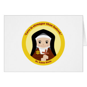 St. Edith Stein Hälsningskort