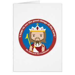 St. Edward the Confessor Hälsningskort