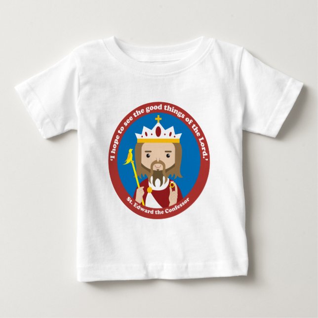 St. Edward the Confessor T Shirt (Framsida)