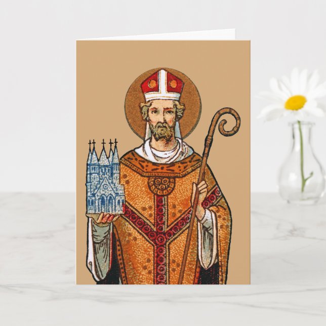 St. Eleutherius of Tournai (Detail, GD 01) Kort (Liten växt)