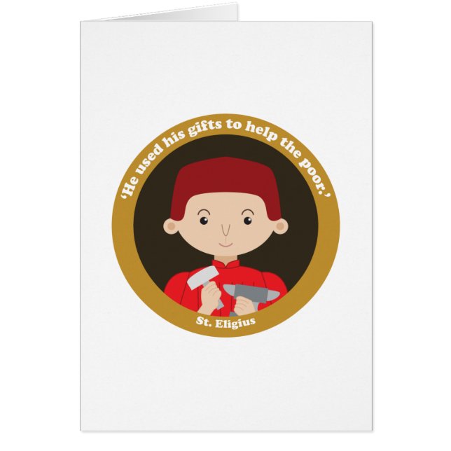 St. Eligius Hälsningskort (Framsidan)