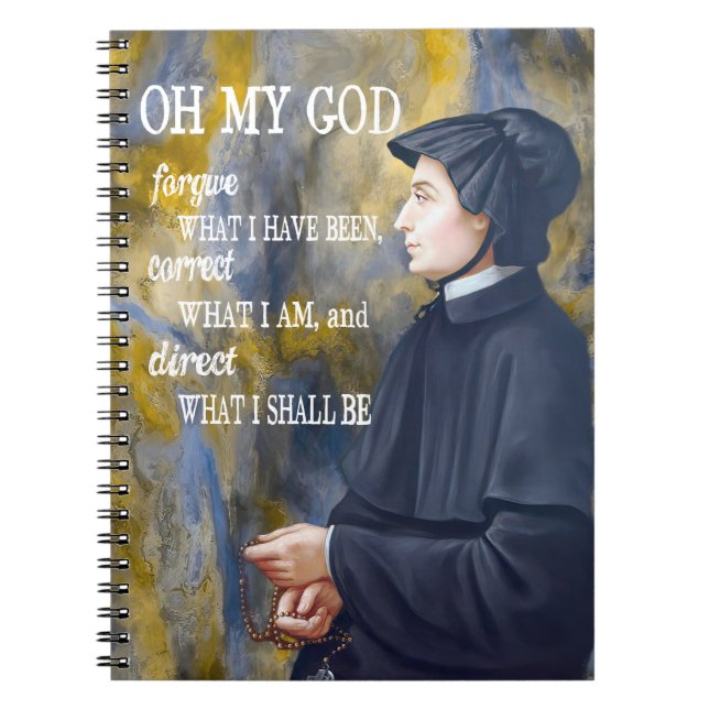 St Elizabeth Ann Seton Catholic Saint Anteckningsbok (Framsidan)