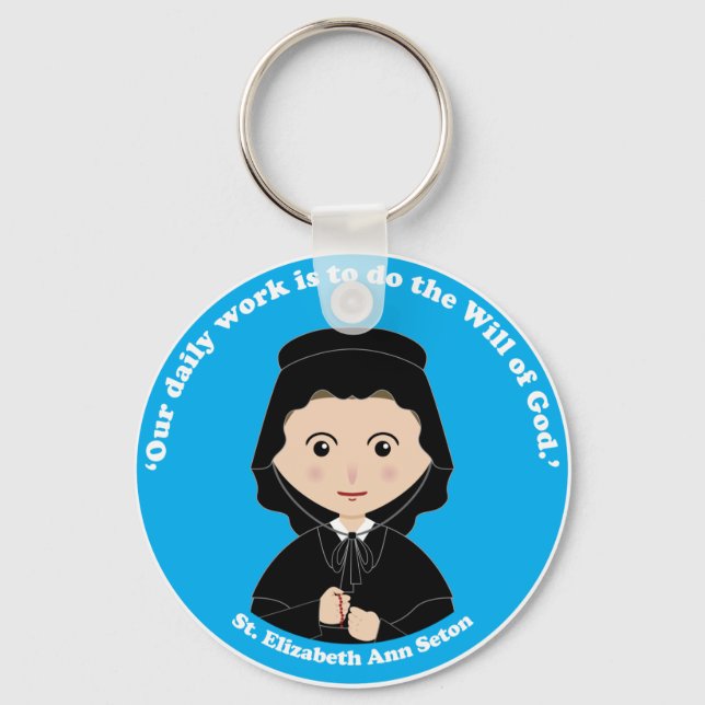 St. Elizabeth Ann Seton Nyckelring (Framsida)