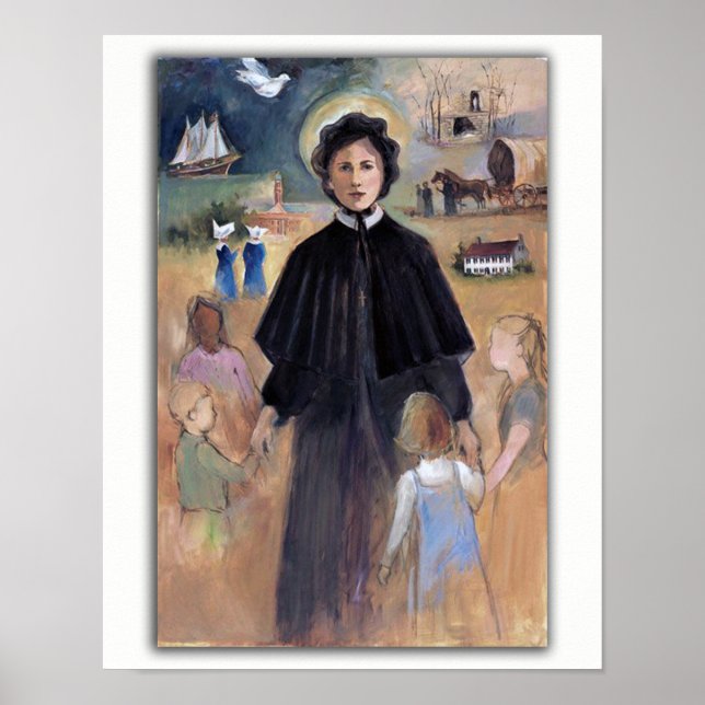 St. Elizabeth Ann Seton Poster (Framsidan)