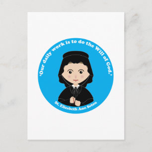 St. Elizabeth Ann Seton Vykort
