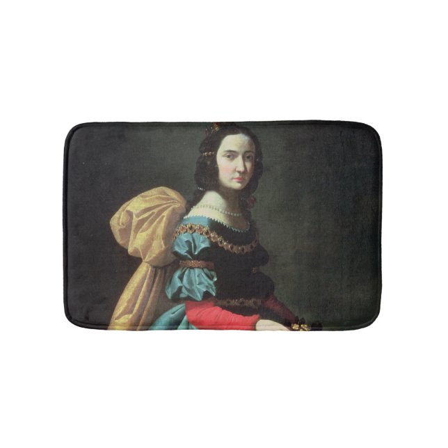 St. Elizabeth av Portugal 1640 Badrumsmatta (Framsidan)