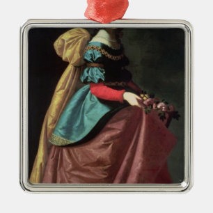 St. Elizabeth av Portugal 1640 Julgransprydnad Metall