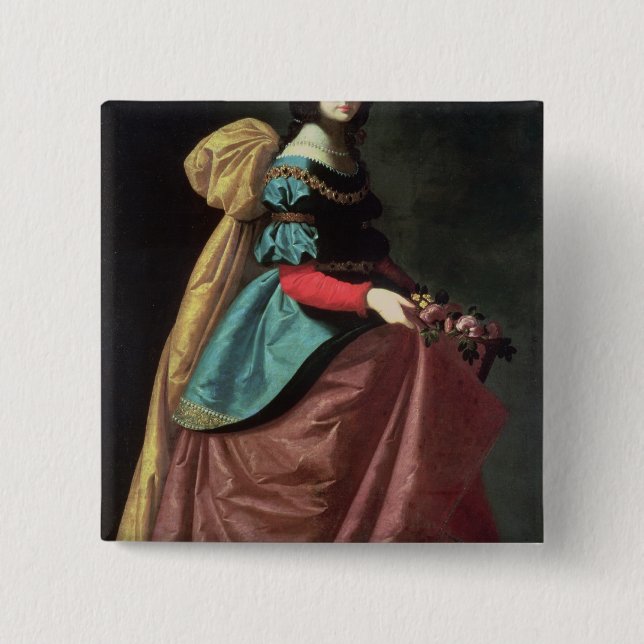 St. Elizabeth av Portugal 1640 Knapp (Framsida)