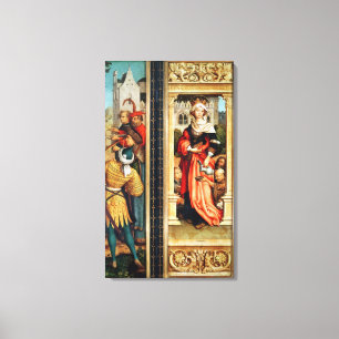 St. Elizabeth av Ungern Canvastryck