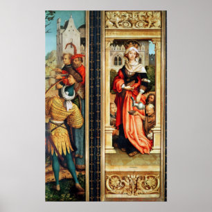 St. Elizabeth av Ungern Poster