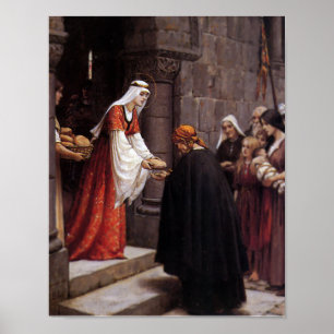 St. Elizabeth av Ungern Poster