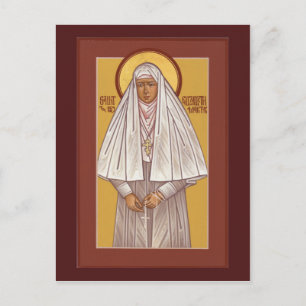 St. Elizabeth, New Martyr Prayer Card Vykort