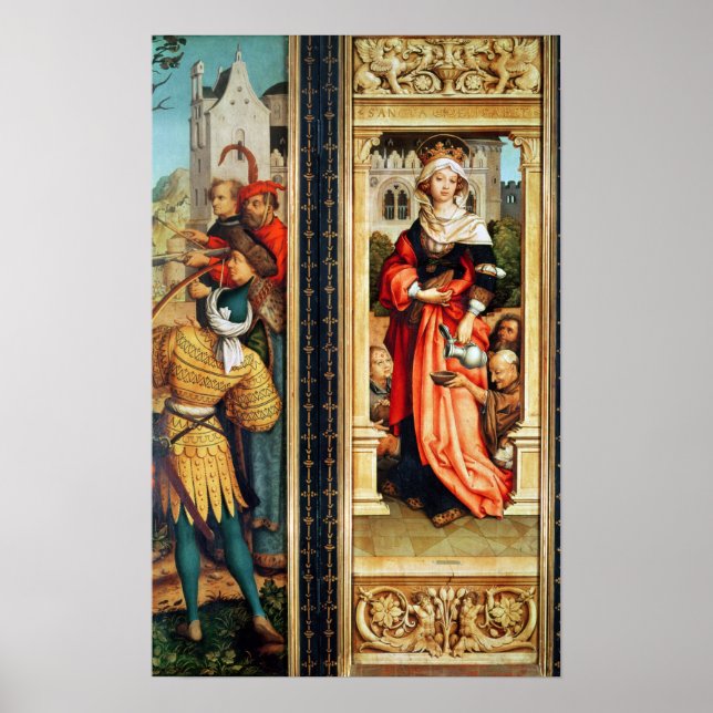 St. Elizabeth of Hungary Poster (Framsidan)