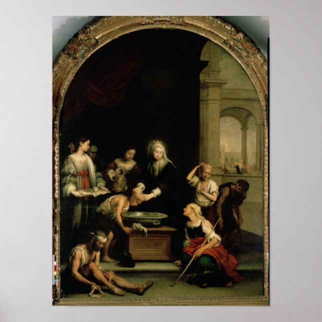 St. Elizabeth of Hungary Poster (Framsidan)