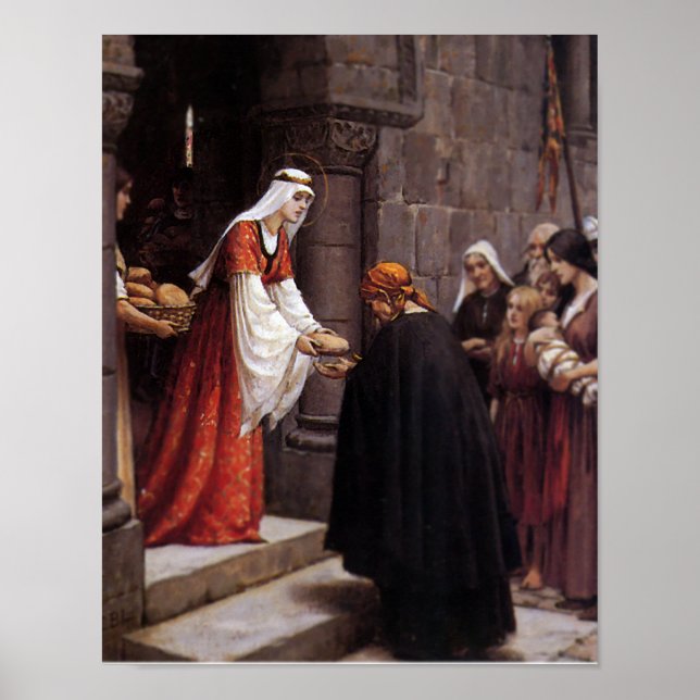 St. Elizabeth of Hungary Poster (Framsidan)