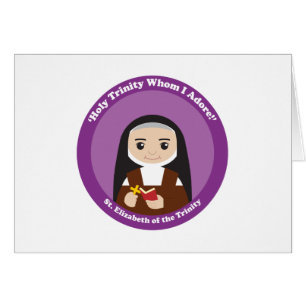 St. Elizabeth of the Trinity Hälsningskort