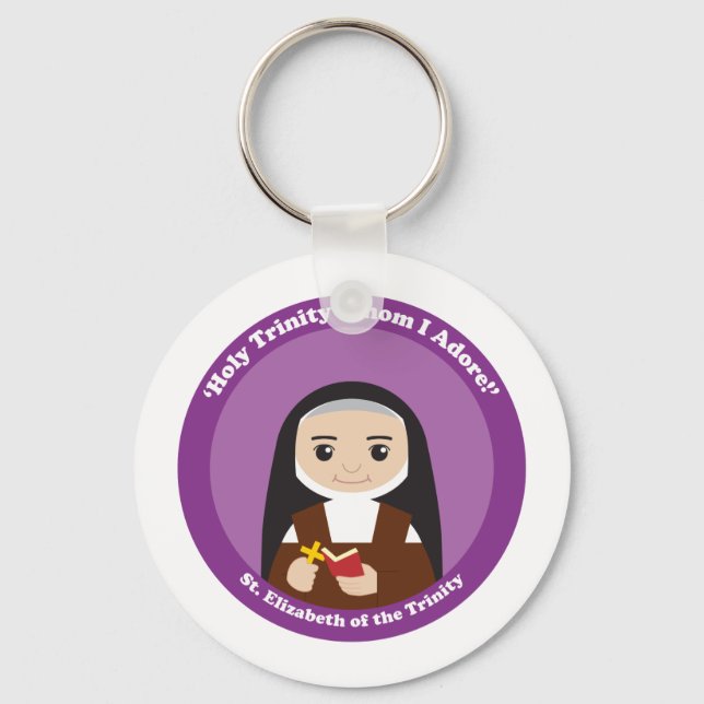 St. Elizabeth of the Trinity Nyckelring (Framsida)