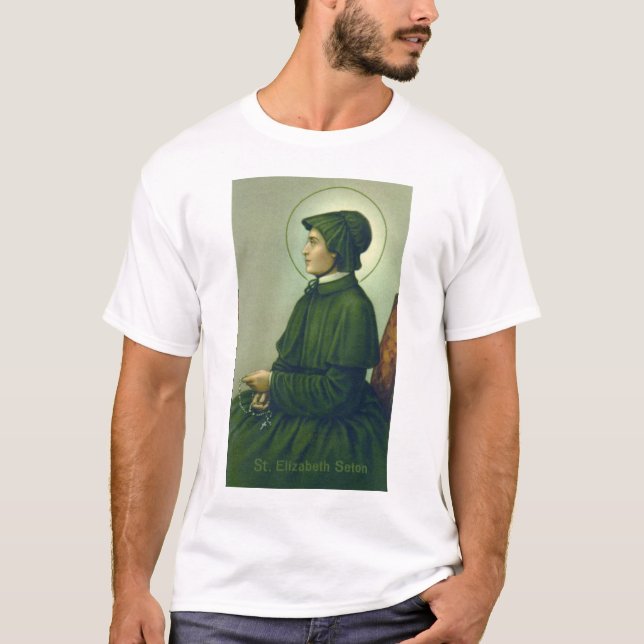 St Elizabeth Seton T-shirt (Framsida)