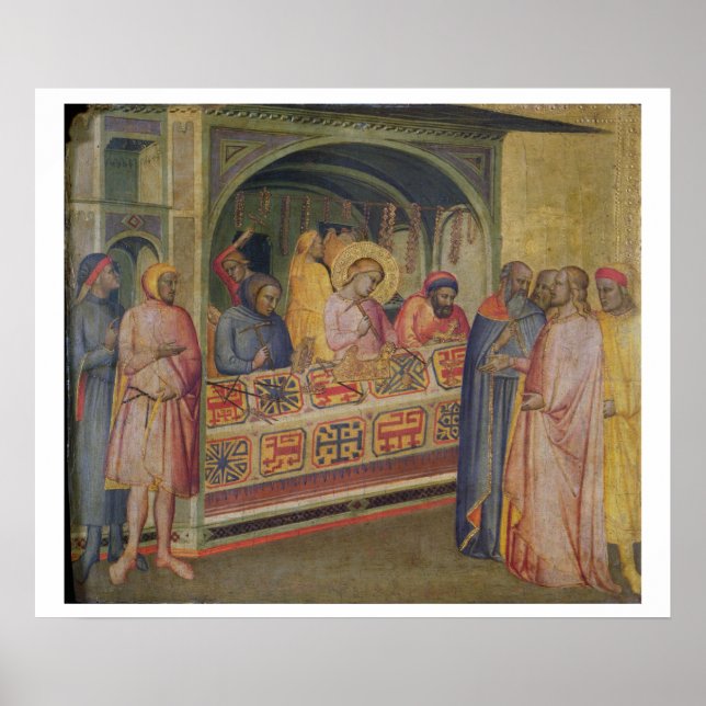 St. Eloi i Silversmith Workshop Poster (Framsidan)