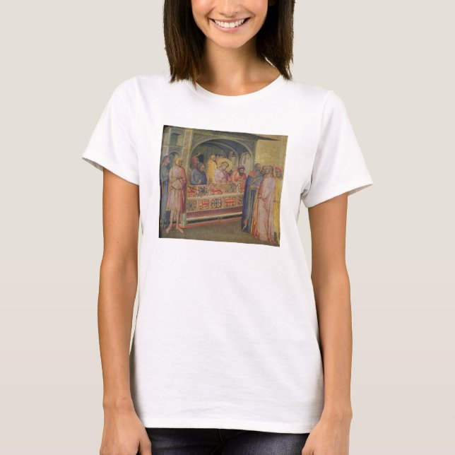 St. Eloi i Silversmith Workshop Tee Shirt (Framsida)