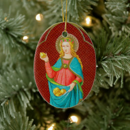 St. Emerentiana of Rom (SAU 36) Julgransprydnad Keramik