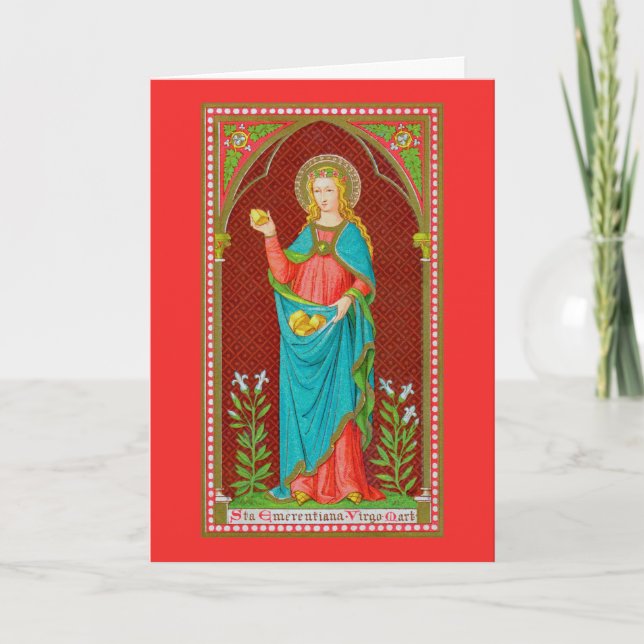 St. Emerentiana of Rom (SAU 36) Kort (Framsida)