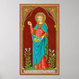 St. Emerentiana of Rom (SAU 36) Poster