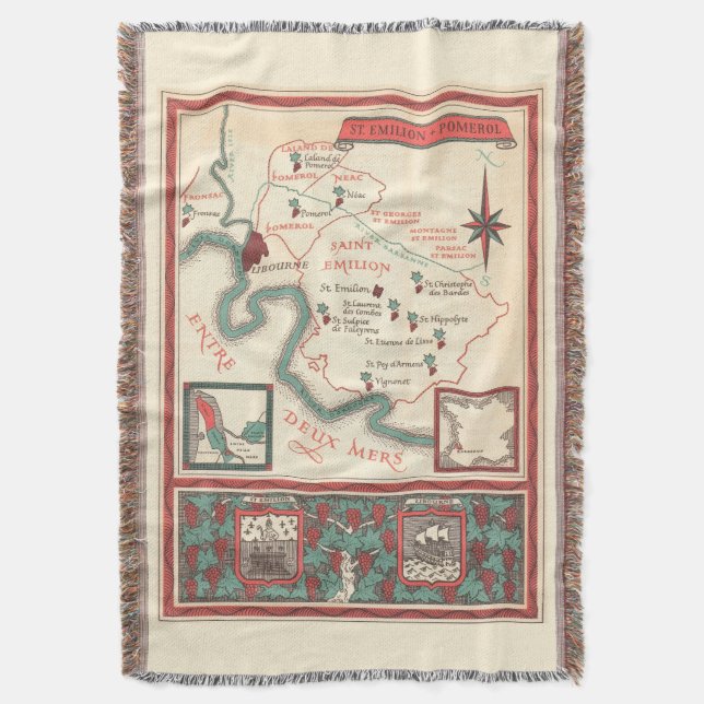  St. Emilion Bordeaux Wine  Filt (Framsidan Vertikal)