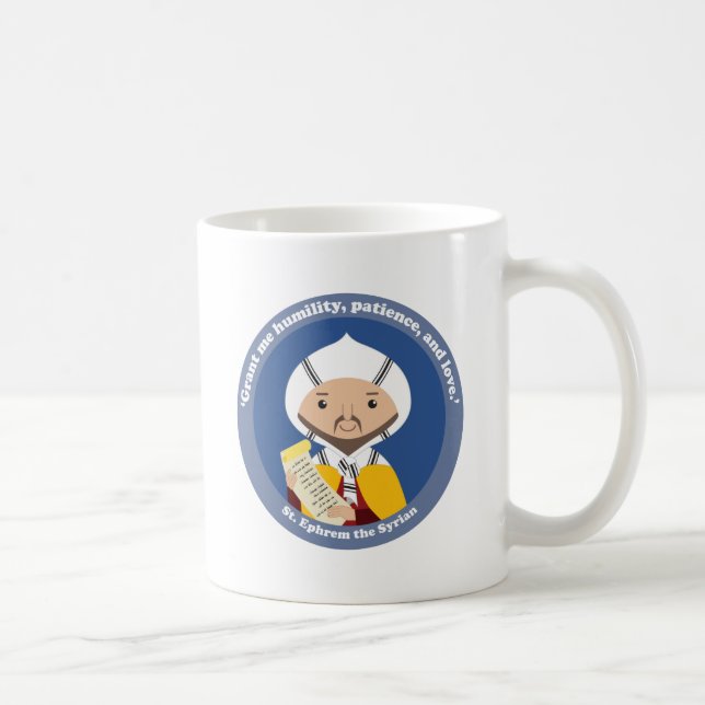 St. Ephrem i Syrien Kaffemugg (Höger)