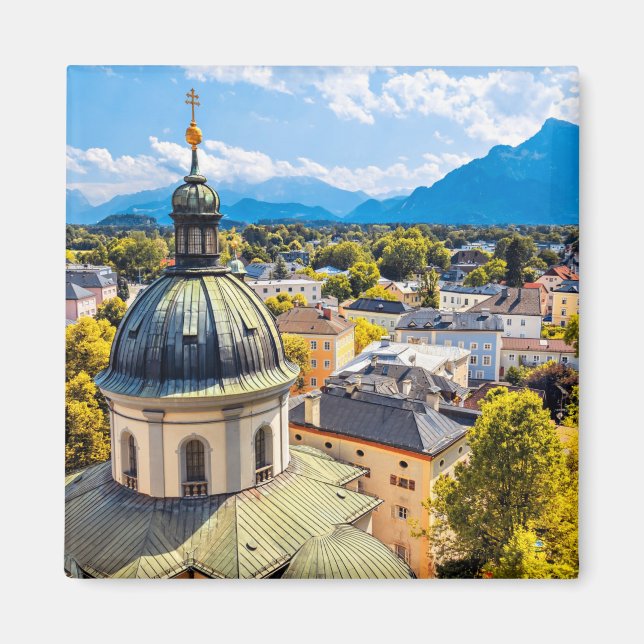 St Erhard Church, Salzburg, Österrike Magnet (Framsidan)