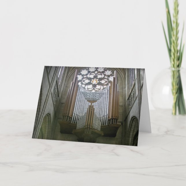 St Etienne Cathedral, Limoges Kort (Framsida)