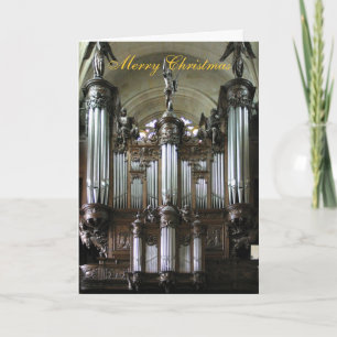 St Etienne-du-Mont organ Helgkort