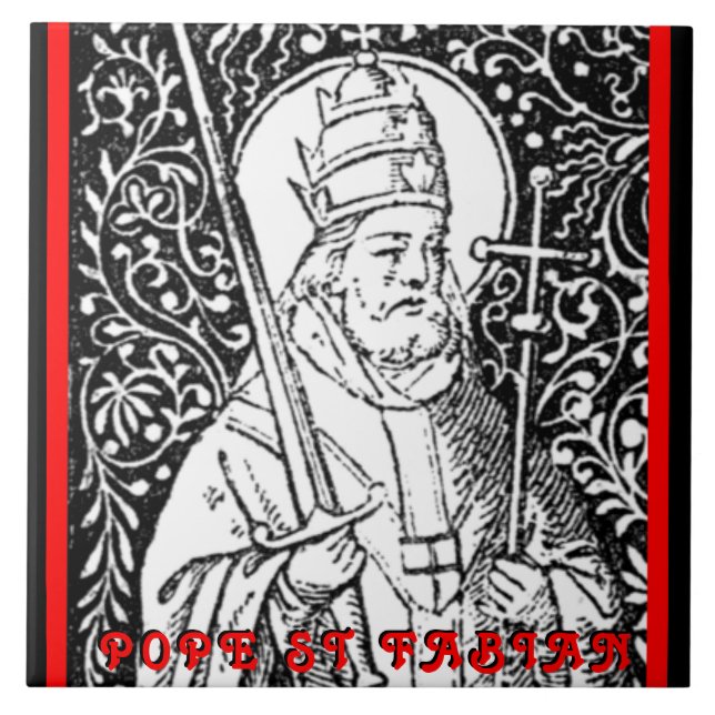 St. Fabian (BG 01a) Kakelplatta (Framsidan)