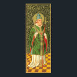St. Fabian (PA 01a) Poster<br><div class="desc">Image Kredit (PA 01a): St. Fabian, detaljer i en antikisk bild av SS. Fabian och Sebastian från ett slutet 1800-talsmusiskt album av lösliga devotionella avtryck i kromolitografi med guldaccenter med titeln 80 Miniaturen des Mittelalters aus dem 14. und 15. Jahrhundert.. [80 Miniatures of the Mitten Ages from the 1400 and...</div>