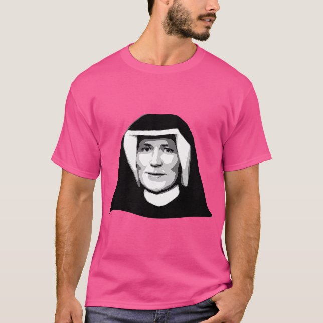 St. Faustina Fullt Values T Shirt (Framsida)