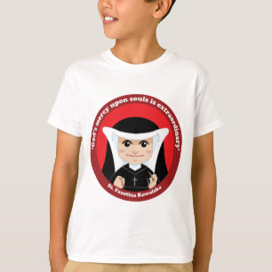 St. Faustina Kowalska Tee Shirt