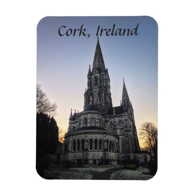 St. Fin Barres katedral, Kork Ireland Magnet (Vertikal)