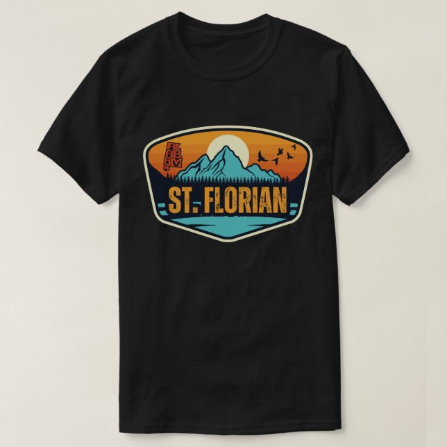 St. Florian, Alabama T Shirt (Design framsida)