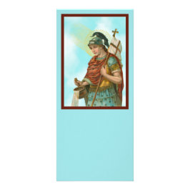 St. Florian med Bucket (Clear Himlar; M 019) Reklamkort
